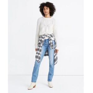 Madewell Everett Rib-Play Pullover Sweater
